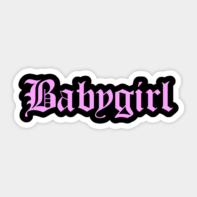 babygirl Sticker by kooarla